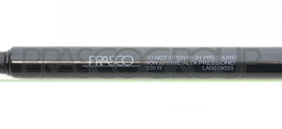 AMORTIGUADOR DE MALETERO DERECHO/IZQUIERDO PORTON TRASERO - 320 N - L 486 mm - C 205 mm - Ø 18 mm - Ø 8 mm