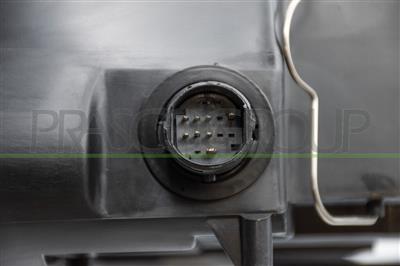 HEADLAMP RIGHT H3+H7 ELECTRIC-WITHOUT MOTOR