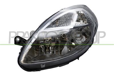 HEADLAMP LEFT H3+H7 ELECTRIC-WITHOUT MOTOR