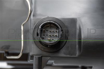 HEADLAMP LEFT H3+H7 ELECTRIC-WITHOUT MOTOR