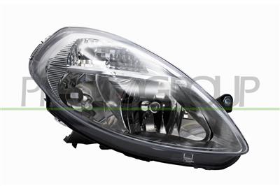 HEADLAMP RIGHT H7+H3 ELECTRIC-WITH MOTOR 05 >
