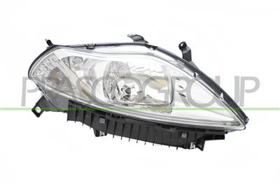 HEADLAMP RIGHT H4 ELECTRIC-WITH MOTOR