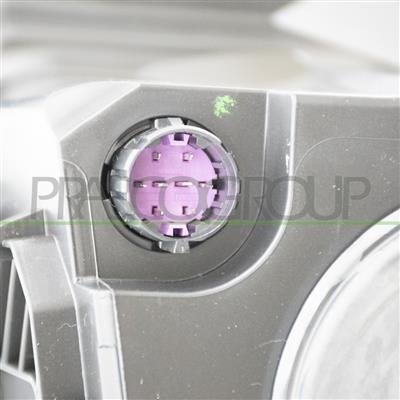 HEADLAMP RIGHT H4 ELECTRIC-WITH MOTOR