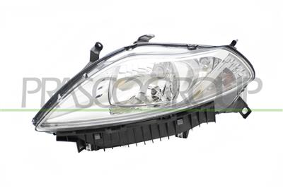 HEADLAMP LEFT H4 ELECTRIC-WITH MOTOR