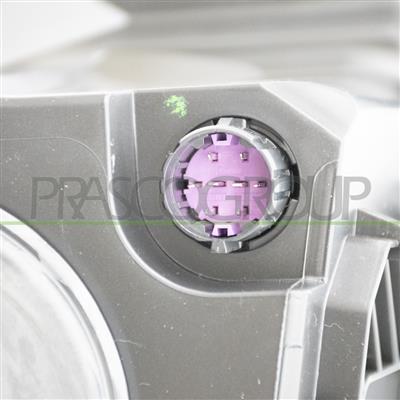 HEADLAMP LEFT H4 ELECTRIC-WITH MOTOR