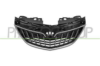 RADIATOR GRILLE-BLACK-WITH CHROME MOLDING MOD. 21 >