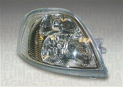 HEADLAMP LEFT H1+H7 ELECTRIC-WITH MOTOR