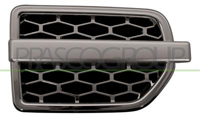 FRONT FENDER GRILLE RIGHT-SILVER