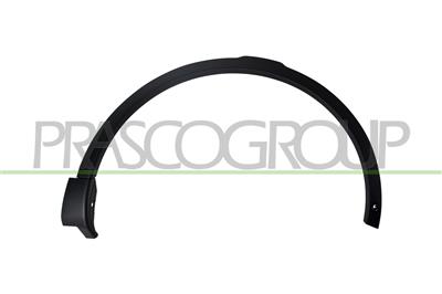 FRONT WHEEL ARCH EXTENSION RIGHT-WITH PDC HOLE-BLACK-TEXTURED FINISH-WITH CLIPS