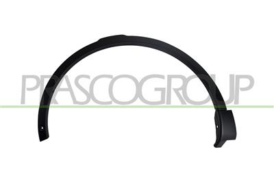 FRONT WHEEL ARCH EXTENSION LEFT-WITH PDC HOLE-BLACK-TEXTURED FINISH-WITH CLIPS