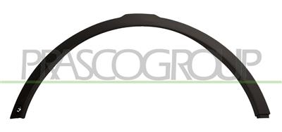 FRONT WHEEL-ARCH EXTENSION LEFT-WITH PDC-BLACK-TEXTURED FINISH