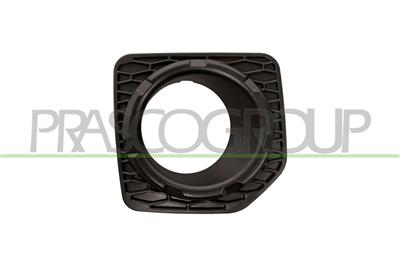 BUMPER GRILLE RIGHT-BLACK-TEXTURED FINISH-WITH FOG LAMP HOLE
