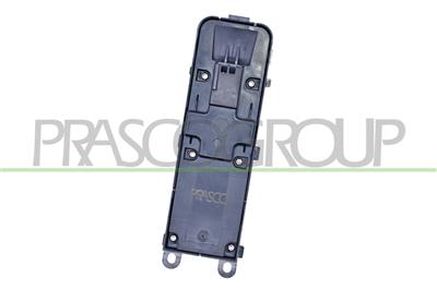 FRONT DOOR LEFT WINDOW REGULATOR PUSH-BOTTON PANEL-BLACK-4 SWITCHES-3 PINS