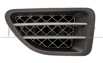 FRONT FENDER GRILLE LEFT-DARK GRAY/SILVER MOD. SUPERCHARGED