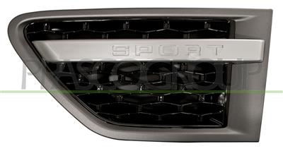 REJILLA GRISO OSCURO/SILVER/NEGRA ALETA DELANTERA IZQUIERDA - MOD. SUPERCHARGED - AUTOBIOGRAPHY SPORT
