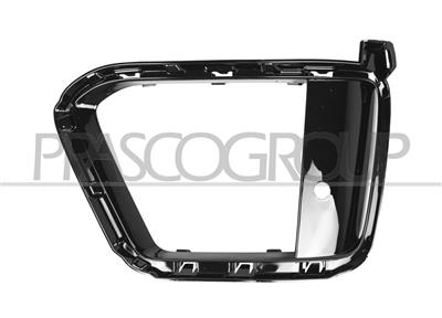 GRILLE FRAME LEFT-BLACK-GLOSSY-WITH PDC HOLE+SENSOR HOLDER