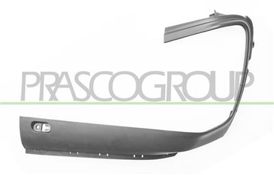 CORNICE TUBO SCARICO POSTERIORE DESTRA-CON PRIMER