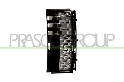 GRILLE NOIRE/ARGENTE/CHROMEE DE AILE AVANT DROITE- MOD. AUTOBIOGRAPHY BLACK