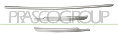 FRONT BUMPER MOLDING SET-SILVER (RIGHT+CENTRE+LEFT)