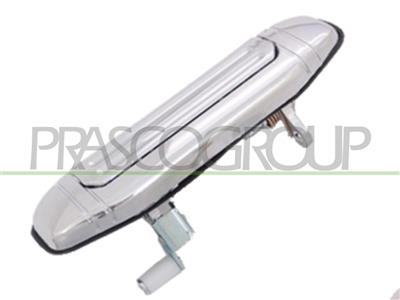FRONT DOOR HANDLE LEFT-OUTER-CHROME-WITH BOLT