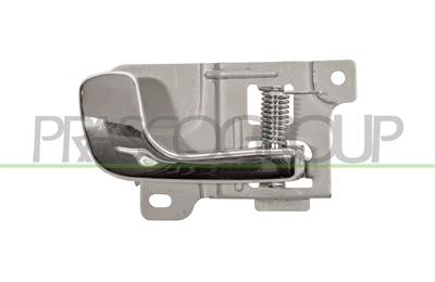 FRONT DOOR HANDLE RIGHT-INNER-WITH CHROME LEVER-