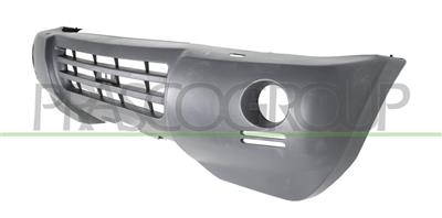 FRONT BUMPER-BLACK-SMOOTH FINISH TO BE PRIMED-WITH FOG LAMP SEATS-WITH HEADLAMP WASHER HOLES