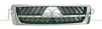 RADIATOR GRILLE-CHROME-BLACK