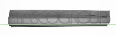 MOLDURA PUERTA DELANTERA DERECHA NEGRO/GRANULADO