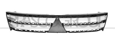 GRILLE CALANDRE NOIRE AVEC MOULURE CHROMEE'