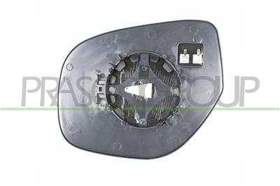 MIRROR GLASS BASE RIGHT-HEATED-CONVEX