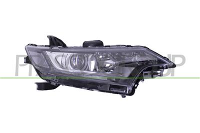 OPTICA DERECHA H7+HB3 ELECTRICA-CON MOTOR-CON LUZ DIURNA-LED