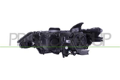 OPTICA DERECHA H7+HB3 ELECTRICA-CON MOTOR-CON LUZ DIURNA-LED