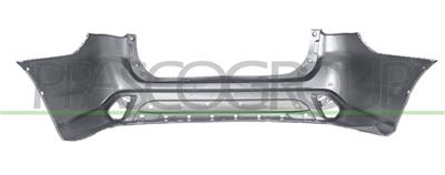 REAR BUMPER-PRIMED-WITH SENSOR CUTTING MARKS-WITH WHEEL-ARCH EXTENSION HOLES