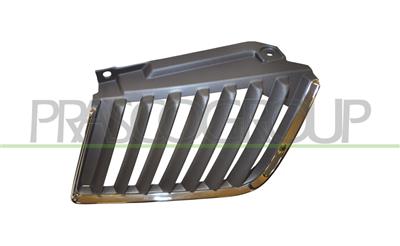 GRIGLIA RADIATORE DESTRA-NERA-CON CORNICE CROMATA MOD. 4WD