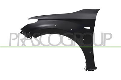 FRONT FENDER LEFT-WITH SIDE REPEATER AND WING EXTENSION HOLES