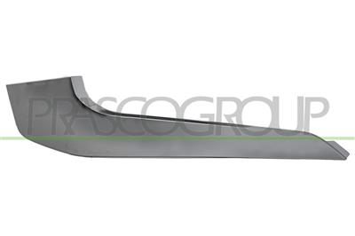 FRONT BUMPER MOLDING LEFT-LOWER-CHROME