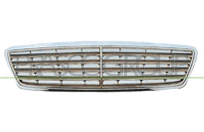 GRILLE CALANDRE COMPLETE GRISE MOD. ELEGANCE