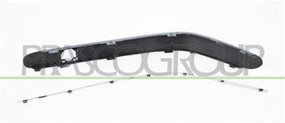MOLDURA DERECHA PARACHOQUES DELANTERO-IMPRIMADO-CON PERFIL CROMADO MOD. AVANTGARD