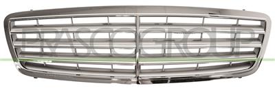 GRILLE CALANDRE COMPLETE-CHROMEE/ARGENT 