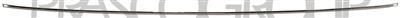 REAR BUMPER-CHROME PROFILE-CENTRE MOD. 4 DOOR AVANTGARDE/ELEGANCE