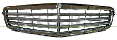 GRILLE CALANDRE COMPLETE CHROMEE/ARGENT - MOD. CLASSIC/ELEGANCE