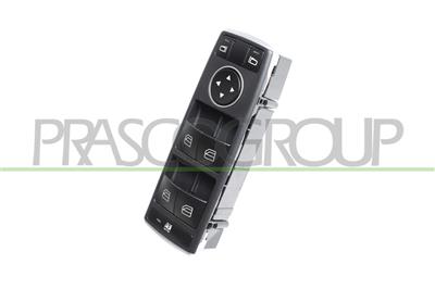 TASTFELD FENSTERHEBER TUER VORNE LINKS-SCHWARZ-4 SCHALTER-OHNE OPTION AUSSENSPIEGELRUECKHOL-3 PINS