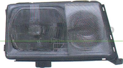 OPTICA IZQUIERDA H4+H3 NEUMATICO