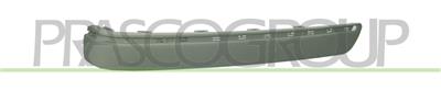 REAR BUMPER MOLDING RIGHT-PRIMED-WITH CHROME PROFILE HOLES