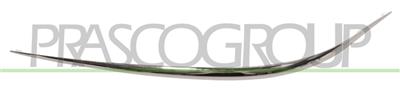 PROFIL CHROME' DE MOULURE GAUCHE DE PARE-CHOCS AVANT
