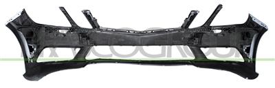 FRONT BUMPER-PRIMED-WITH HEADLAMP WASHER HOLES-WITH CUTTING MARKS FOR PDC MOD. AMG