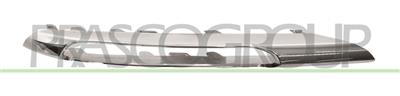 FRONT BUMPER MOLDING-RIGHT-CHROME-WITH DAY RUNNING LIGHT HOLE MOD. ELEGANCE/CLASSIC