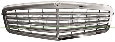 RADIATOR GRILLE-COMPLETE-CHROME-INNER SILVER MOD. AVANTGARDE