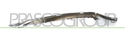 MOLDURA DERECHA PARACHOQUES DELANTERO-CROMADA