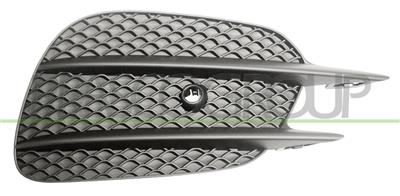 BUMPER GRILLE RIGHT-BLACK-WITH PDC+SENSOR HOLDER MOD. AMG